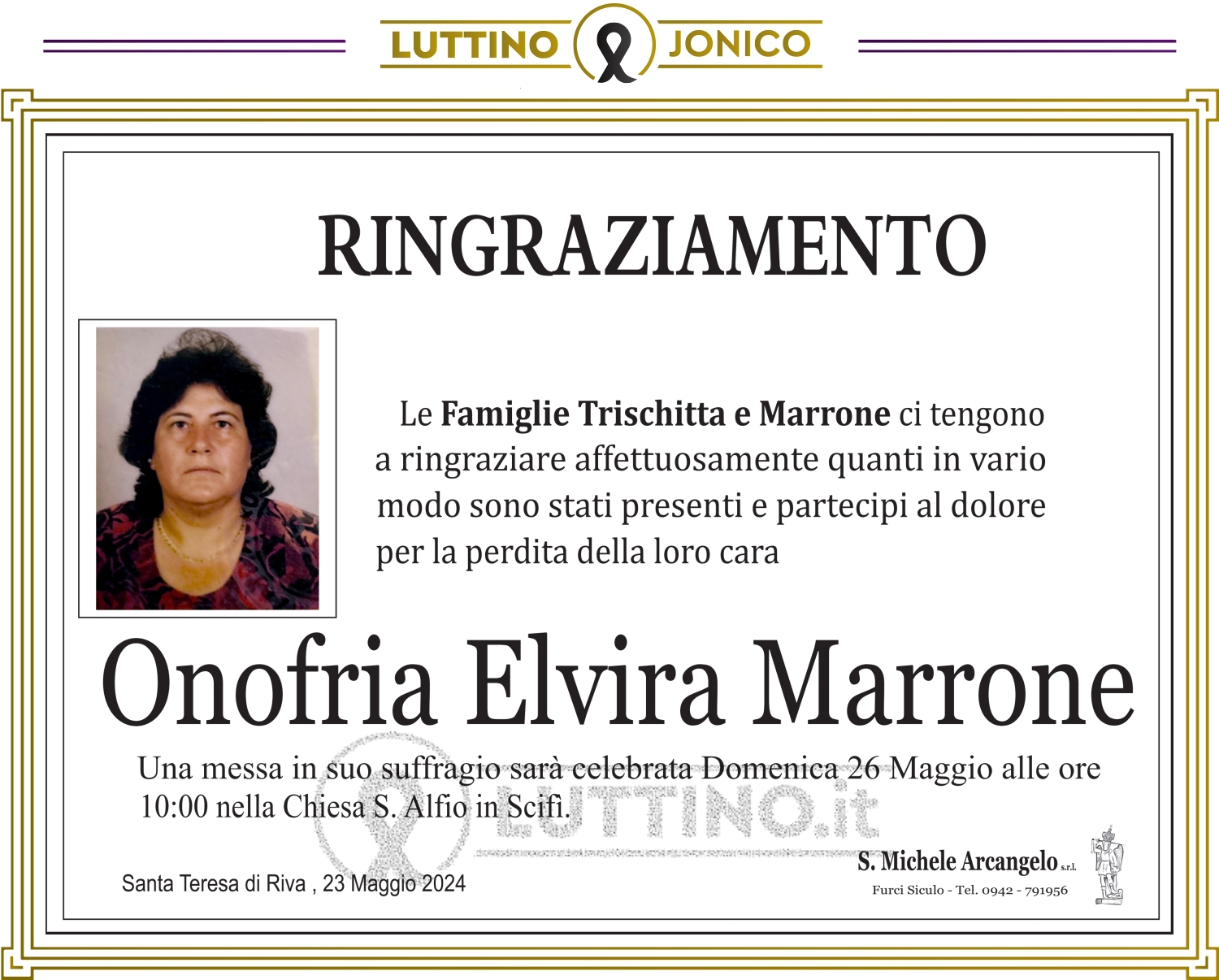 Onofria Elvira Marrone